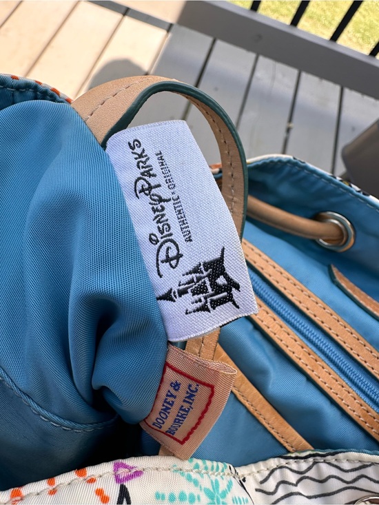 Dooney and Bourke Disney Park Exclusive Sketch Drawstring  display picture 2